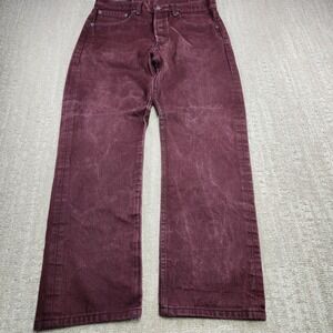 Levi's Straight Jeans in Burgundy